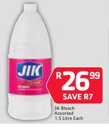 Jik Bleach-1.5Ltr Each