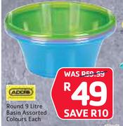 Addis 9Latr Basin Assorted Colours-Each