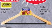 Timba Hangers 3 + 2 Free Pack