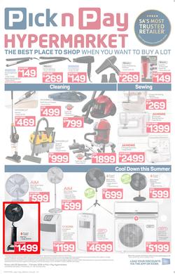 Pick n Pay Hyper : Savings (25 Sep - 07 Oct 2018), page 12