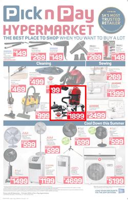 Pick n Pay Hyper : Savings (25 Sep - 07 Oct 2018), page 12