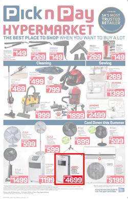 Pick n Pay Hyper : Savings (25 Sep - 07 Oct 2018), page 12