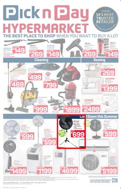 Pick n Pay Hyper : Savings (25 Sep - 07 Oct 2018), page 12