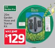 Garden Pro 20m Garden Hose And Starter Kit