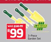 Lasher 3-Piece Garden Set