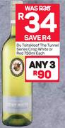 Du Toitskloof The Ttunnel Series Crisp White Or Red-3 x 750ml Each