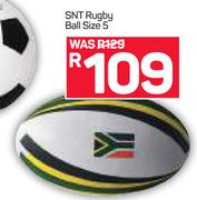 SNT Rugby Ball Size 5