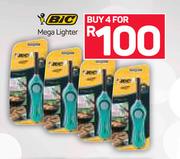 Bic Mega Lighter-For 4