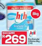 hth Dry Granular Chlorine-8kg L146