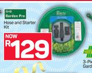 Garden Pro Hose And Starter Kit