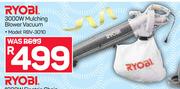 Ryobi 3000W Mulching Blower Vacuum RBV-3010