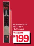 GM Mana Cricket Bat-Size 0