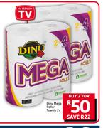 Dinu Mega Roller Towels 2s