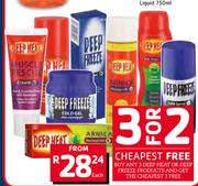 Deep Heat Or Deep Freeze Product-Each