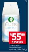Air Wick Pure Automatic Refill Assorted 250ml