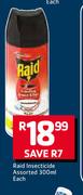 Raid Insecticide Assorted-300ml