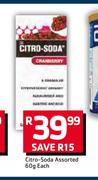 Citro-Soda Assorted-60g Each