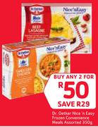 Dr. Oetker Nice N’ Easy Frozen Convenience Meals-2x350g