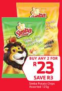 Simba Potato Chips-2x125g