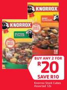 Knorrox Stock Cubes 12s-For 2