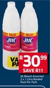 Jik Bleach Assorted Banded Pack-2x1Ltr Per Pack