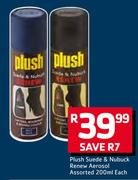 Plush Suede & Nubuck Renew Aerosol Assorted-200ml Each