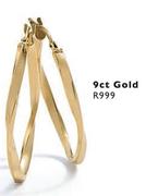 9ct Gold Earring
