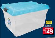 Addis 56Ltr Clear Storage Box