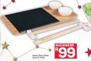 Home Story Slate Sushi 2-Pack 