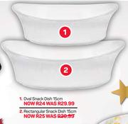 Rectangular Snack Dish 15cm