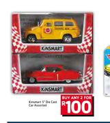 Kinsmart 5" Die Cast Car Assorted-For 2