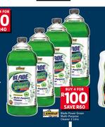 Shield Blade Power Green Multi- Purpose Cleaner-4 x 2L