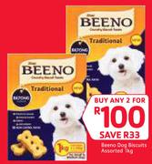 Beeno Dog Biscuits-2x1kg