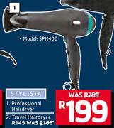 Stylista Professional Hairdryer