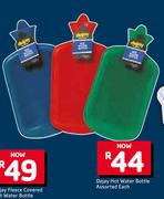 Dejay Hot Water Bottle Assorted-Each