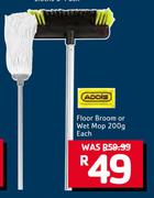 Addis Floor Broom Or Wet Mop 200g-Each