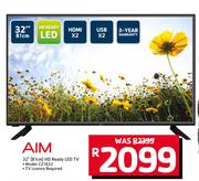 AIM 32"(81cm) HD Ready LED TV CZ1632