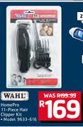 Wahl Homepro 11-Piece Hair Clipper Kit 9600-616