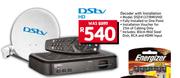 DSTV HD Decorder With Installation DSD4137/RMIVHD