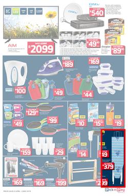 Pick n Pay Eastern Cape : VAT Busters (23 Apr - 06 May 2018), page 15