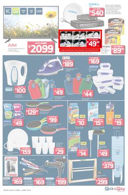 Pick n Pay Eastern Cape : VAT Busters (23 Apr - 06 May 2018), page 15