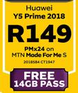 Huawei Y5 Prime 2018 LTE-On MTN Made For Me S