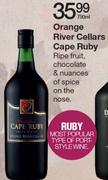 Orange River Cellars Cape Ruby-750ML