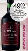 Boplaas Cape Ruby-750ML