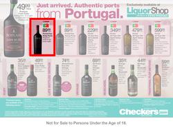 Checkers Western Cape : Liquor Shop ( 26 May - 06 Jul 2014 ), page 16