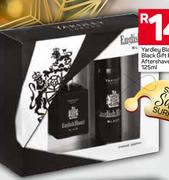 Yardley English Blazer Black Gift Set Pack Consist Of: Aftershave 50ml And Deodorant 125ml