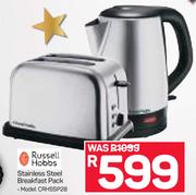 Russell Hobbs Stainless Steel Breakfast Pack CRHSSP28