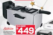 Sunbeam 3.5Ltr Stainless Steel Deep Fat Fryer