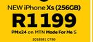 Apple New iPhone Xs 256GB-On MTN Made For Me S