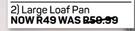 O2 Bake Large Loaf Pan